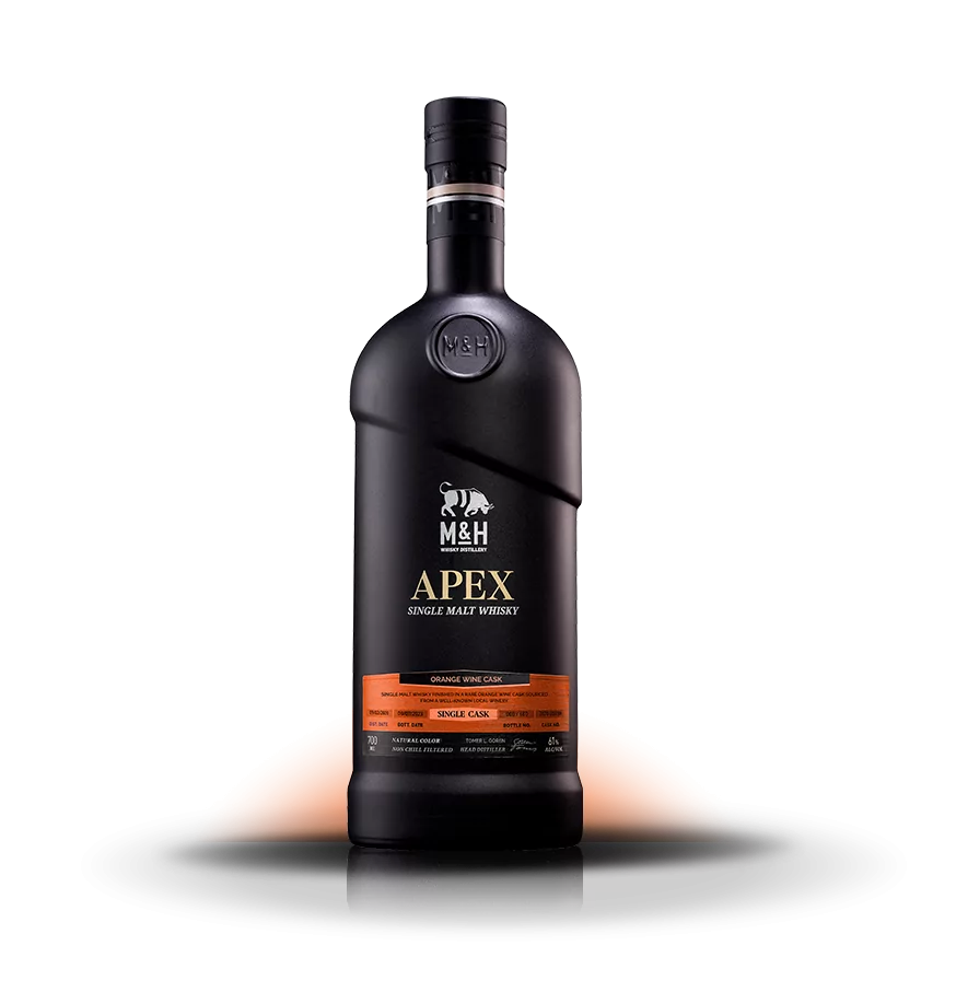 apex black orange wine