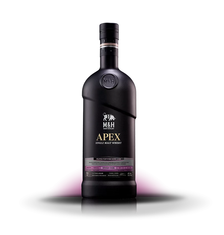 Apex-SC-fortified red wine Peated